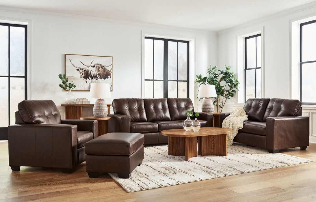 Santorine - Living Room Set – Stationary Chair & Ottoman by Signature Design by Ashley® at Furniture Wholesale Plus , Nashville furniture store