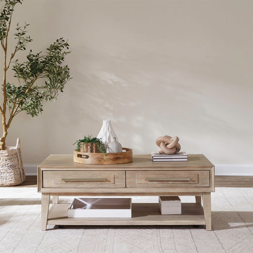 Brentwood - Cocktail Table - Sandstone – Cocktail Tables by Liberty Furniture at Furniture Wholesale Plus , Nashville furniture store