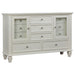 Sandy Beach 11-drawer Rectangular Dresser Cream White - Premium Dresser from Coaster Z2 Standard - Just $880! Shop now at Furniture Wholesale Plus  We are the best furniture store in Nashville, Hendersonville, Goodlettsville, Madison, Antioch, Mount Juliet, Lebanon, Gallatin, Springfield, Murfreesboro, Franklin, Brentwood