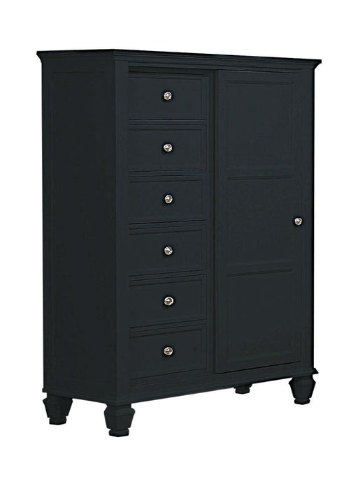 Sandy Beach Door Chest with Concealed Storage Black - Premium Chest from Coaster Z2 Standard - Just $858! Shop now at Furniture Wholesale Plus  We are the best furniture store in Nashville, Hendersonville, Goodlettsville, Madison, Antioch, Mount Juliet, Lebanon, Gallatin, Springfield, Murfreesboro, Franklin, Brentwood