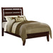 Serenity Twin Panel Bed with Cut-out Headboard Rich Merlot - Premium Bed from Coaster Z2 Standard - Just $250! Shop now at Furniture Wholesale Plus  We are the best furniture store in Nashville, Hendersonville, Goodlettsville, Madison, Antioch, Mount Juliet, Lebanon, Gallatin, Springfield, Murfreesboro, Franklin, Brentwood