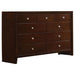 Serenity Rectangular 9-drawer Dresser Rich Merlot - Premium Dresser from Coaster Z2 Standard - Just $460! Shop now at Furniture Wholesale Plus  We are the best furniture store in Nashville, Hendersonville, Goodlettsville, Madison, Antioch, Mount Juliet, Lebanon, Gallatin, Springfield, Murfreesboro, Franklin, Brentwood