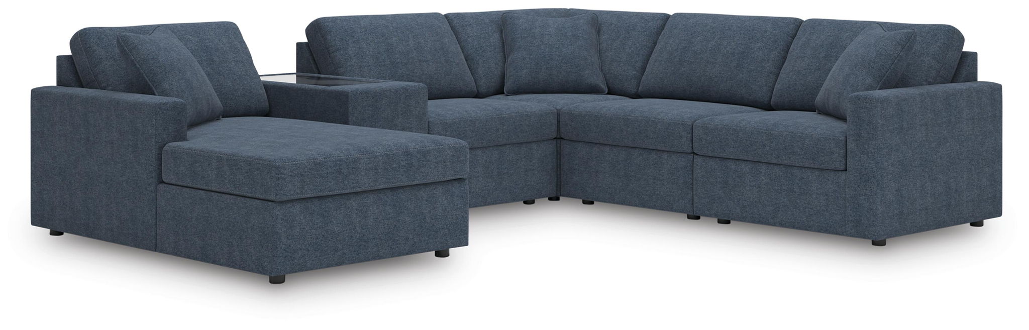 Modmax - Sectional - Ink – Stationary Sectionals by Signature Design by Ashley® at Furniture Wholesale Plus , Nashville furniture store