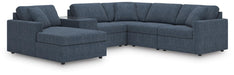 Modmax - Sectional - Ink – Stationary Sectionals by Signature Design by Ashley® at Furniture Wholesale Plus , Nashville furniture store