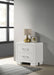 Jessica 2-drawer Nightstand White - Premium Nightstand from Coaster Z2 Standard - Just $240! Shop now at Furniture Wholesale Plus  We are the best furniture store in Nashville, Hendersonville, Goodlettsville, Madison, Antioch, Mount Juliet, Lebanon, Gallatin, Springfield, Murfreesboro, Franklin, Brentwood