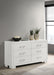 Jessica 6-drawer Dresser White - Premium Dresser from Coaster Z2 Standard - Just $676! Shop now at Furniture Wholesale Plus  We are the best furniture store in Nashville, Hendersonville, Goodlettsville, Madison, Antioch, Mount Juliet, Lebanon, Gallatin, Springfield, Murfreesboro, Franklin, Brentwood