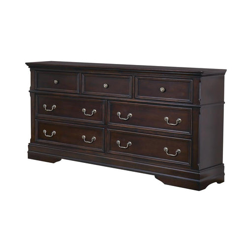 Cambridge 7-drawer Rectangular Dresser Cappuccino - Premium Dresser from Coaster Z2 Standard - Just $548! Shop now at Furniture Wholesale Plus  We are the best furniture store in Nashville, Hendersonville, Goodlettsville, Madison, Antioch, Mount Juliet, Lebanon, Gallatin, Springfield, Murfreesboro, Franklin, Brentwood