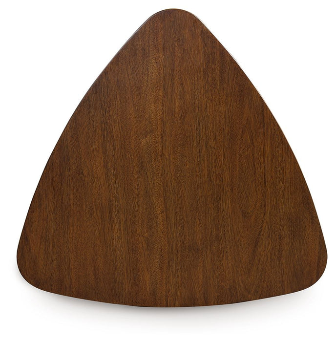 Tameride - Triangle Dining Room Table - Brown – Dining Tables by Signature Design by Ashley® at Furniture Wholesale Plus , Nashville furniture store