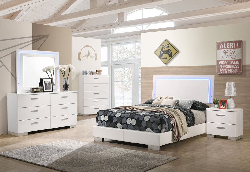 Felicity Bedroom Set - Premium Youth Bedroom Set from Coaster Z2 Standard - Just $1530! Shop now at Furniture Wholesale Plus  We are the best furniture store in Nashville, Hendersonville, Goodlettsville, Madison, Antioch, Mount Juliet, Lebanon, Gallatin, Springfield, Murfreesboro, Franklin, Brentwood