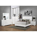 Felicity 6-piece California King Bedroom Set Glossy White - Premium Bedroom Set from Coaster Z2 Standard - Just $2466! Shop now at Furniture Wholesale Plus  We are the best furniture store in Nashville, Hendersonville, Goodlettsville, Madison, Antioch, Mount Juliet, Lebanon, Gallatin, Springfield, Murfreesboro, Franklin, Brentwood