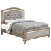 Bling Game Eastern King Panel Bed Metallic Platinum - Premium Bed from Coaster Z2 Standard - Just $1058! Shop now at Furniture Wholesale Plus  We are the best furniture store in Nashville, Hendersonville, Goodlettsville, Madison, Antioch, Mount Juliet, Lebanon, Gallatin, Springfield, Murfreesboro, Franklin, Brentwood