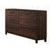 Edmonton 6-drawer Dresser Rustic Tobacco - Premium Dresser from Coaster Z2 Standard - Just $452! Shop now at Furniture Wholesale Plus  We are the best furniture store in Nashville, Hendersonville, Goodlettsville, Madison, Antioch, Mount Juliet, Lebanon, Gallatin, Springfield, Murfreesboro, Franklin, Brentwood