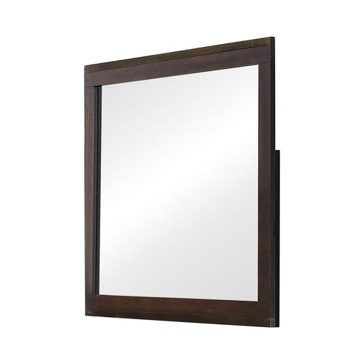 Edmonton Dresser Mirror Rustic Tobacco - Premium Mirror from Coaster Z2 Standard - Just $88! Shop now at Furniture Wholesale Plus  We are the best furniture store in Nashville, Hendersonville, Goodlettsville, Madison, Antioch, Mount Juliet, Lebanon, Gallatin, Springfield, Murfreesboro, Franklin, Brentwood