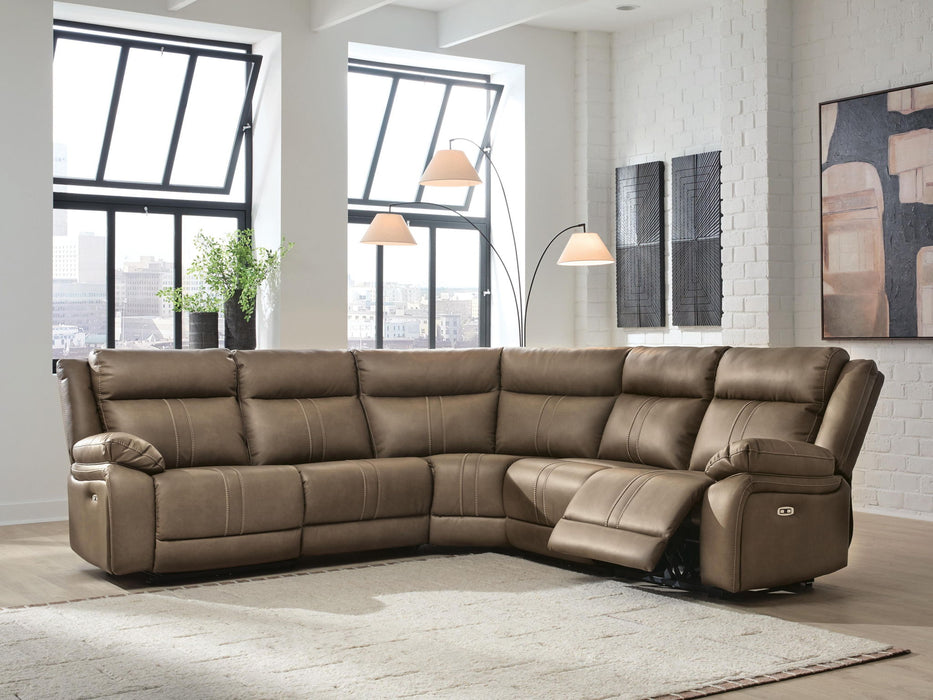 Max-Momentum - Reclining Sectional – Reclining Sectionals by Signature Design by Ashley® at Furniture Wholesale Plus , Nashville furniture store
