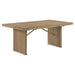Adina - Extension Dining Table - Distressed Light Brown - Premium Dining Tables with Extensions from Coaster Fine Furniture - Just $799! Shop now at Furniture Wholesale Plus  We are the best furniture store in Nashville, Hendersonville, Goodlettsville, Madison, Antioch, Mount Juliet, Lebanon, Gallatin, Springfield, Murfreesboro, Franklin, Brentwood