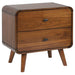 Robyn 2-drawer Nightstand Dark Walnut - Premium Nightstand from Coaster Z2 Standard - Just $292! Shop now at Furniture Wholesale Plus  We are the best furniture store in Nashville, Hendersonville, Goodlettsville, Madison, Antioch, Mount Juliet, Lebanon, Gallatin, Springfield, Murfreesboro, Franklin, Brentwood