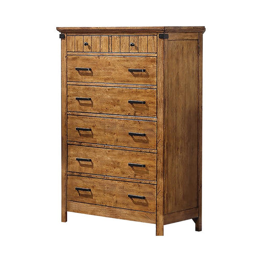 Brenner 7-drawer Chest Rustic Honey - Premium Chest from Coaster Z2 Standard - Just $540! Shop now at Furniture Wholesale Plus  We are the best furniture store in Nashville, Hendersonville, Goodlettsville, Madison, Antioch, Mount Juliet, Lebanon, Gallatin, Springfield, Murfreesboro, Franklin, Brentwood