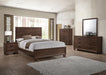 Brandon Bedroom Set Medium Warm Brown - Premium Bedroom Set from Coaster Z2 Standard - Just $990! Shop now at Furniture Wholesale Plus  We are the best furniture store in Nashville, Hendersonville, Goodlettsville, Madison, Antioch, Mount Juliet, Lebanon, Gallatin, Springfield, Murfreesboro, Franklin, Brentwood