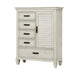 Franco 5-drawer Door Chest Antique White - Premium Chest from Coaster Z2 Standard - Just $898! Shop now at Furniture Wholesale Plus  We are the best furniture store in Nashville, Hendersonville, Goodlettsville, Madison, Antioch, Mount Juliet, Lebanon, Gallatin, Springfield, Murfreesboro, Franklin, Brentwood