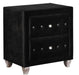 Deanna 2-drawer Rectangular Nightstand Black - Premium Nightstand from Coaster Z2 Standard - Just $280! Shop now at Furniture Wholesale Plus  We are the best furniture store in Nashville, Hendersonville, Goodlettsville, Madison, Antioch, Mount Juliet, Lebanon, Gallatin, Springfield, Murfreesboro, Franklin, Brentwood