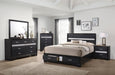 206361KE S4 KE 4PC SET (KE.BED,NS,DR,MR) - Premium Bedroom Set from Coaster Z2 Standard - Just $1598! Shop now at Furniture Wholesale Plus  We are the best furniture store in Nashville, Hendersonville, Goodlettsville, Madison, Antioch, Mount Juliet, Lebanon, Gallatin, Springfield, Murfreesboro, Franklin, Brentwood