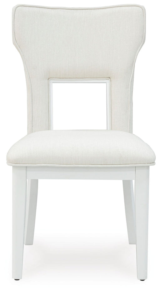 Chalanna - Dining Upholstered Side Chair (Set of 2) - White – Chair Sets by Signature Design by Ashley® at Furniture Wholesale Plus , Nashville furniture store