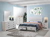 Brantford 4-piece Eastern King Storage Bedroom Set Coastal White - Premium Bedroom Set from Coaster Z2 Standard - Just $950! Shop now at Furniture Wholesale Plus  We are the best furniture store in Nashville, Hendersonville, Goodlettsville, Madison, Antioch, Mount Juliet, Lebanon, Gallatin, Springfield, Murfreesboro, Franklin, Brentwood