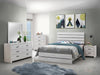 Brantford 4-piece Eastern King Panel Bedroom Set Coastal White - Premium Bedroom Set from Coaster Z2 Standard - Just $758! Shop now at Furniture Wholesale Plus  We are the best furniture store in Nashville, Hendersonville, Goodlettsville, Madison, Antioch, Mount Juliet, Lebanon, Gallatin, Springfield, Murfreesboro, Franklin, Brentwood