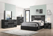 Blacktoft 4-piece Eastern King Panel Bedroom Set Black - Premium Bedroom Set from Coaster Z2 Standard - Just $1550! Shop now at Furniture Wholesale Plus  We are the best furniture store in Nashville, Hendersonville, Goodlettsville, Madison, Antioch, Mount Juliet, Lebanon, Gallatin, Springfield, Murfreesboro, Franklin, Brentwood