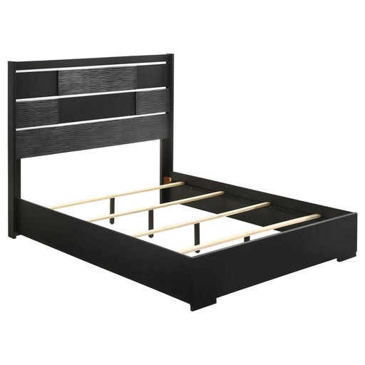 Blacktoft Queen Panel Bed Black - Premium Bed from Coaster Z2 Standard - Just $418! Shop now at Furniture Wholesale Plus  We are the best furniture store in Nashville, Hendersonville, Goodlettsville, Madison, Antioch, Mount Juliet, Lebanon, Gallatin, Springfield, Murfreesboro, Franklin, Brentwood