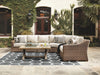 Beachcroft - Sectional Lounge Set – 5 Piece Outdoor Sets by Signature Design by Ashley® at Furniture Wholesale Plus , Nashville furniture store