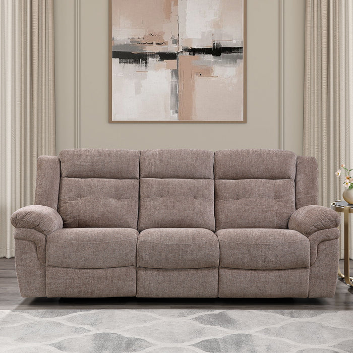 Sydney - Manual Recliner Sofa - Brown – Reclining Sofas by Steve Silver Furniture at Furniture Wholesale Plus , Nashville furniture store