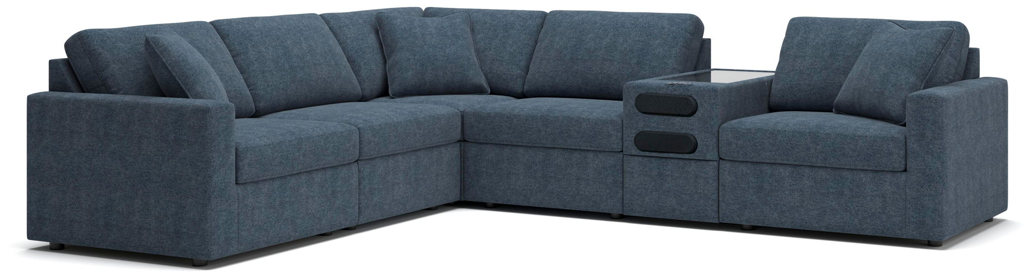 Modmax - Sectional - Ink – Stationary Sectionals by Signature Design by Ashley® at Furniture Wholesale Plus , Nashville furniture store