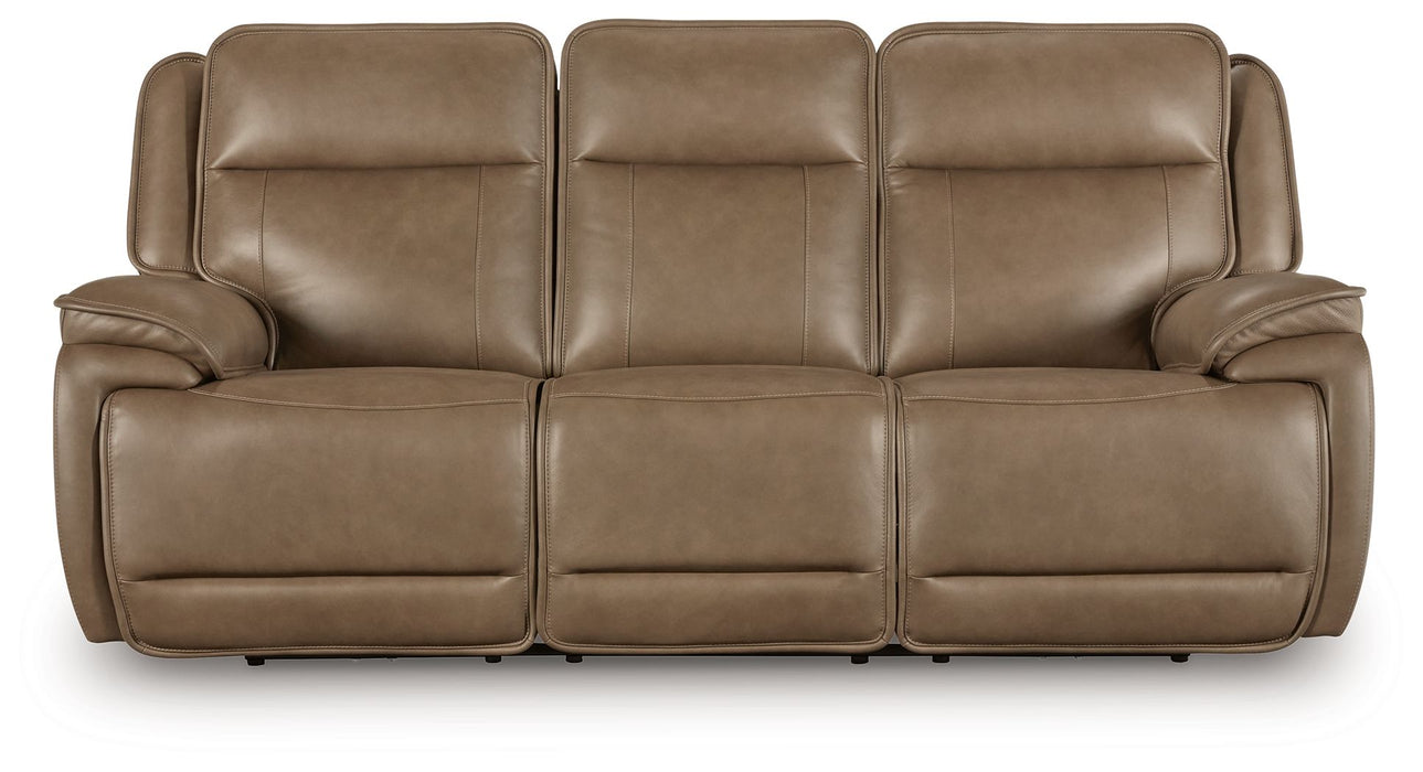 Glencroft - Power Reclining Sofa With Adjustable Headrest - Sahara – Reclining Sofas by Signature Design by Ashley® at Furniture Wholesale Plus , Nashville furniture store