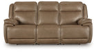 Glencroft - Power Reclining Sofa With Adjustable Headrest - Sahara – Reclining Sofas by Signature Design by Ashley® at Furniture Wholesale Plus , Nashville furniture store