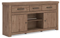 Garistyn - LG TV Stand With Fireplace Option – TV Stands by Signature Design by Ashley® at Furniture Wholesale Plus , Nashville furniture store