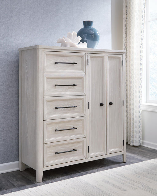 Darbonton - Door Chest - Dove White – Door Chests by Signature Design by Ashley® at Furniture Wholesale Plus , Nashville furniture store