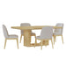 Rosalie - Standard Height Dining Set – 5 Piece Dining Room Sets by Elements International at Furniture Wholesale Plus , Nashville furniture store