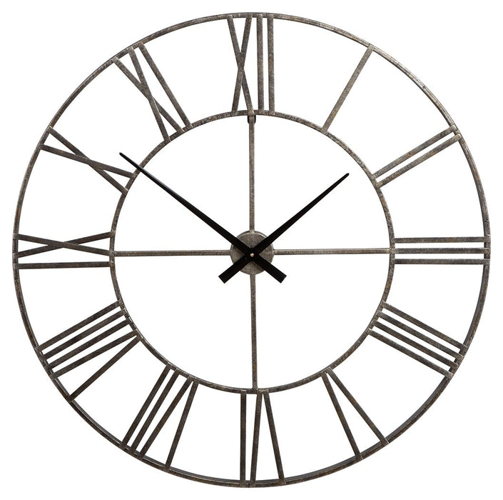 Paquita - Wall Clock – Wall Clocks by Signature Design by Ashley® at Furniture Wholesale Plus , Nashville furniture store