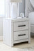 Cayboni - Two Drawer Night Stand - Whitewash – Accent Nightstands by Signature Design by Ashley® at Furniture Wholesale Plus , Nashville furniture store
