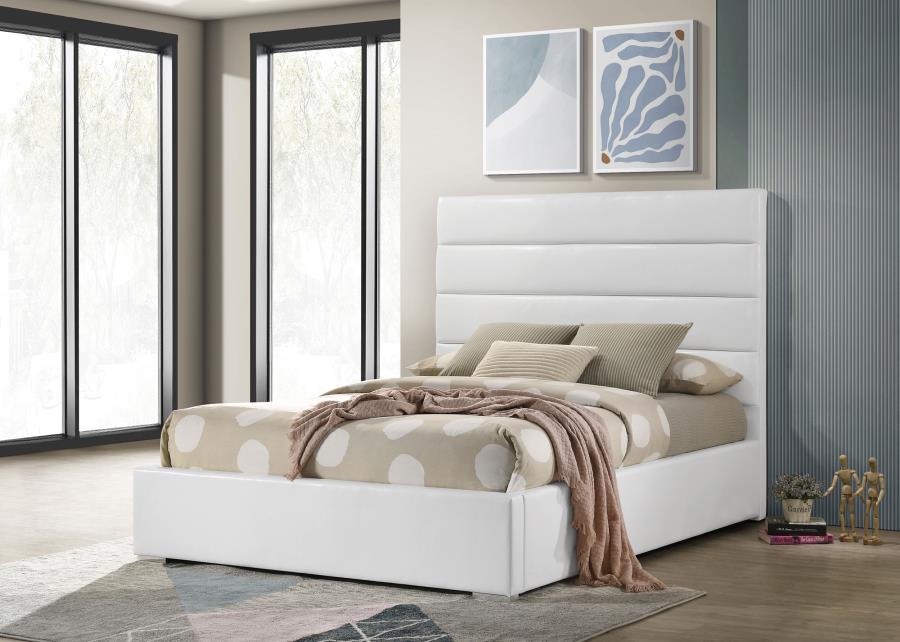 Felicity - Upholstered Bed – Upholstered Beds by Coaster Fine Furniture at Furniture Wholesale Plus , Nashville furniture store