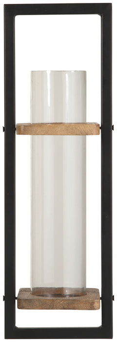 Colburn - Wall Sconce - Natural / Black – Sconces by Signature Design by Ashley® at Furniture Wholesale Plus , Nashville furniture store