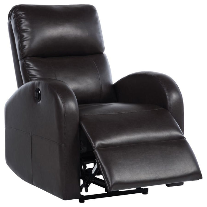 Grant - Upholstered Power Recliner Chair – Reclining Chairs by Coaster Fine Furniture at Furniture Wholesale Plus , Nashville furniture store