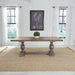 River Place - Trestle Table - Riverstone Gray & Tobacco – Dining Tables by Liberty Furniture at Furniture Wholesale Plus , Nashville furniture store