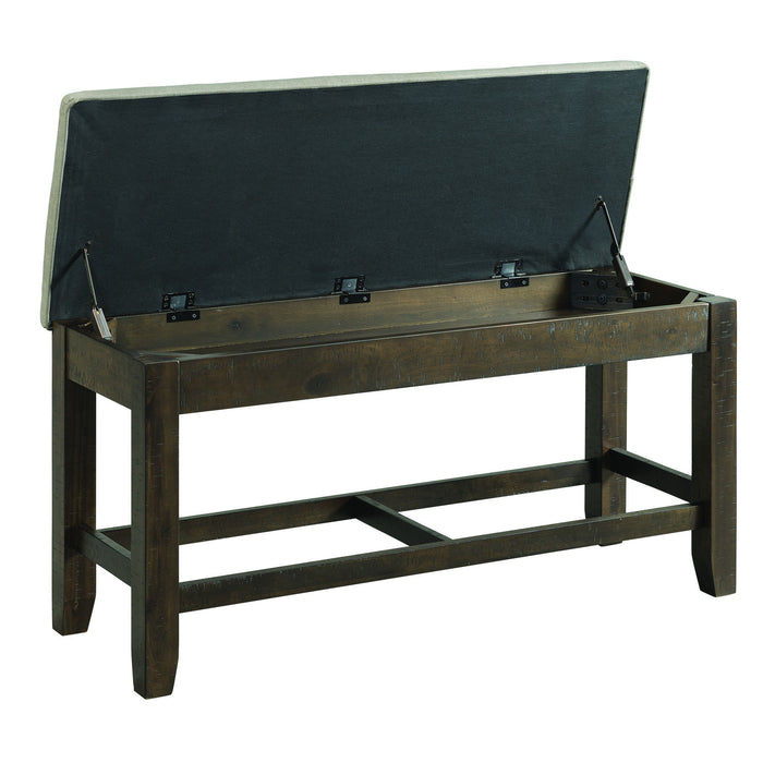 Colorado - Storage Bench - Charcoal – Storage Benches by Elements International at Furniture Wholesale Plus , Nashville furniture store