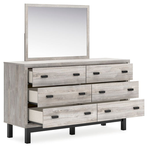 Vessalli - Gray - Dresser And Mirror - Premium Dresser & Mirror from Signature Design by Ashley® - Just $598! Shop now at Furniture Wholesale Plus  We are the best furniture store in Nashville, Hendersonville, Goodlettsville, Madison, Antioch, Mount Juliet, Lebanon, Gallatin, Springfield, Murfreesboro, Franklin, Brentwood