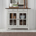 Al Fresco - Server - Graphite & Whitestone – Servers by Liberty Furniture at Furniture Wholesale Plus , Nashville furniture store