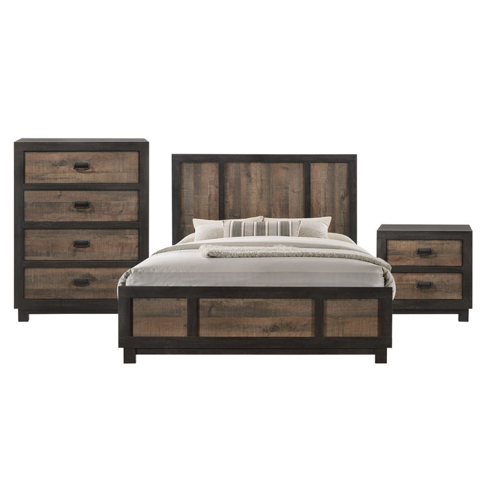 Harlington - Panel Bedroom Set – 3 Piece Bedroom Sets by Elements International at Furniture Wholesale Plus , Nashville furniture store