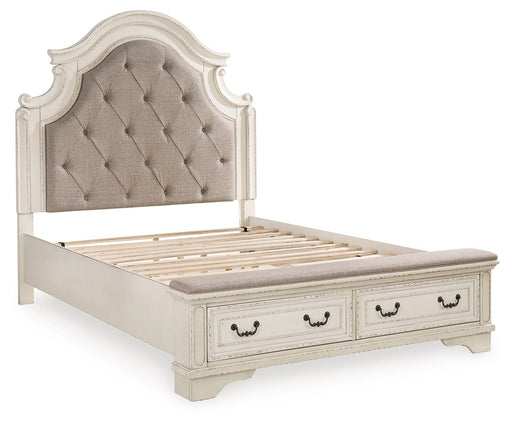 Realyn - Storage Bed – Upholstered Beds by Signature Design by Ashley® at Furniture Wholesale Plus , Nashville furniture store