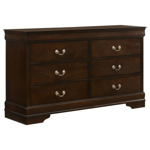 Louis Philippe - Six-drawer Dresser - Premium Dressers from CoasterEveryday - Just $409! Shop now at Furniture Wholesale Plus  We are the best furniture store in Nashville, Hendersonville, Goodlettsville, Madison, Antioch, Mount Juliet, Lebanon, Gallatin, Springfield, Murfreesboro, Franklin, Brentwood